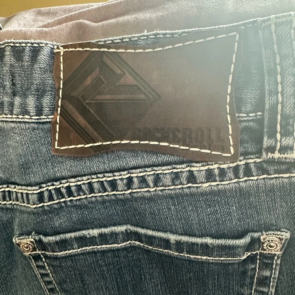 Rock & Roll Double Barrel Straight Relaxed men’s jeans